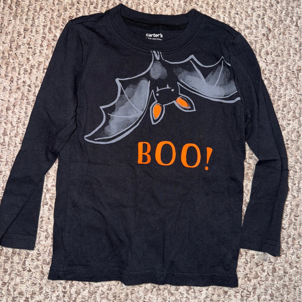 Toddler Halloween Bat Long Sleeve Shirt